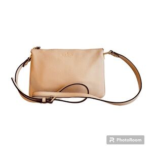 Kate Spade Cream Leather Crossbody Bag